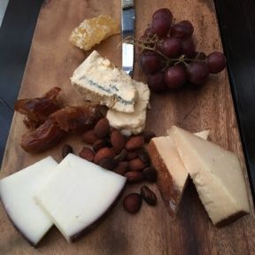 Gluten-free cheese plate from Madera Kitchen